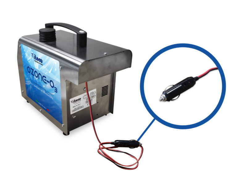 Ozone O3 retro con particolare spinotto