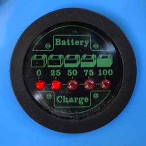 Truck Wash E500 - Livello batteria scarica